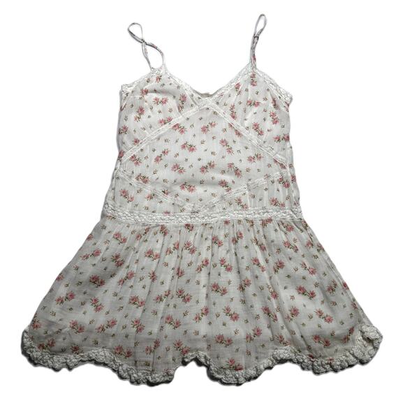 Ralph Lauren Denim & Supply Adorable Rose Little Sundress Cotton Size L - Picture 1 of 11